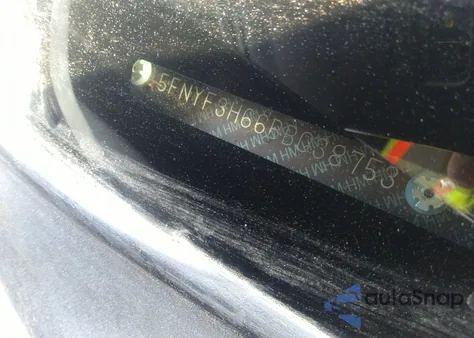 2011 Honda Pilot Ex-L z USA, uszkodzony, nr VIN 5FNYF3H66BB038753